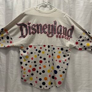 Disneyland Resort Minnie Mouse size M Polka Dot Spirit Jersey